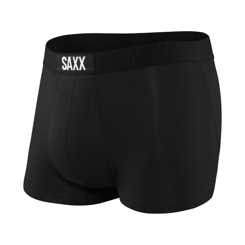 SAXX Vibe Super Soft Trunk - Black - Black - 1 - Underwear - Trunks