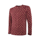 Saxx Viewfinder L/S Crew Top - Hot Diggity Red