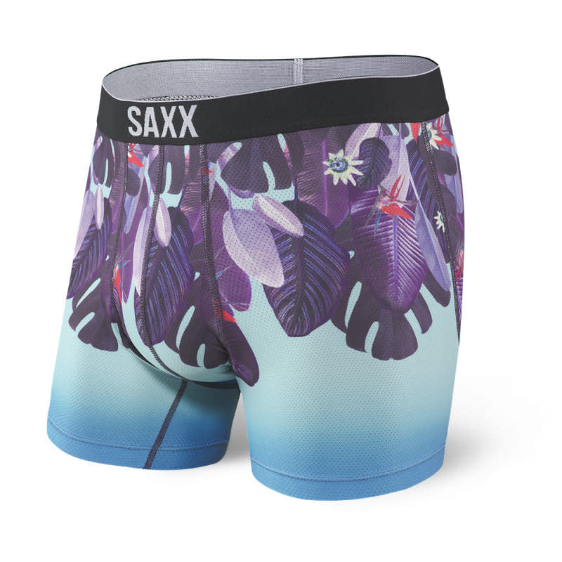 Saxx Volt Boxer Brief - Tech Tropics Teal