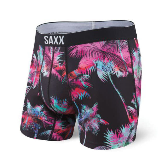 Saxx Volt Boxer Brief - Washed Away Black