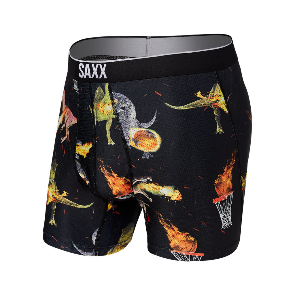 Saxx Volt Boxer Brief - Og Ballers Black