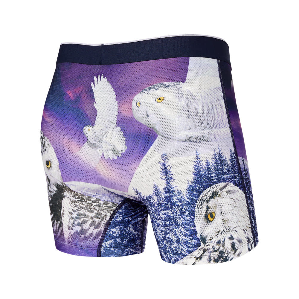 Saxx Volt Boxer Brief - Snow Owl Purple