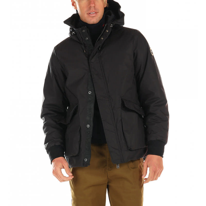 Scotch & Soda Parka Jacket Black