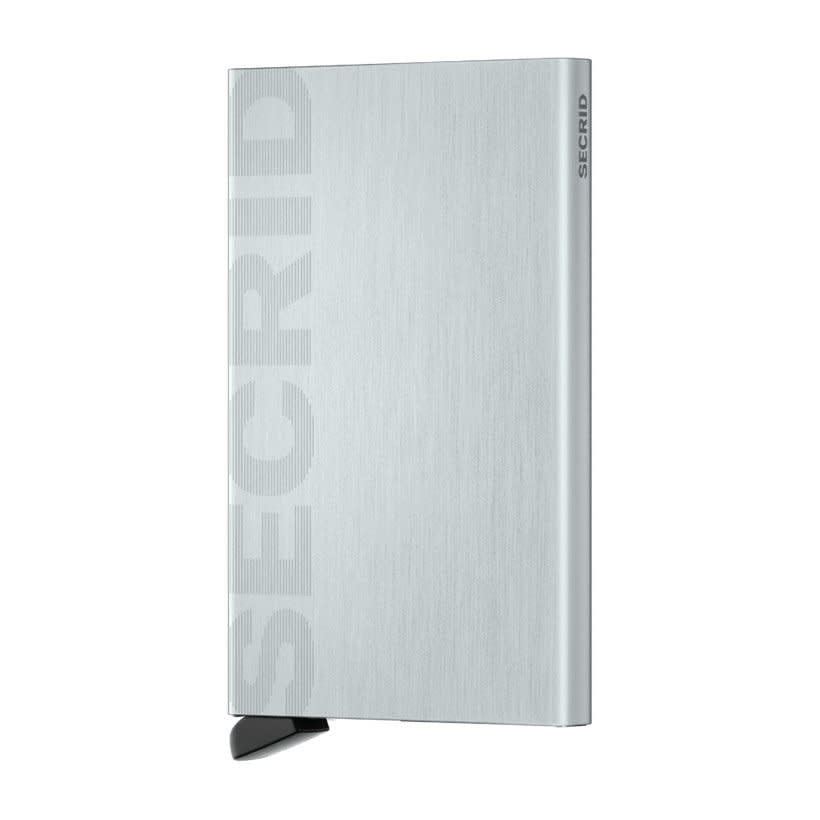 Secrid Cardprotector - Laser Logo Brushed Silver