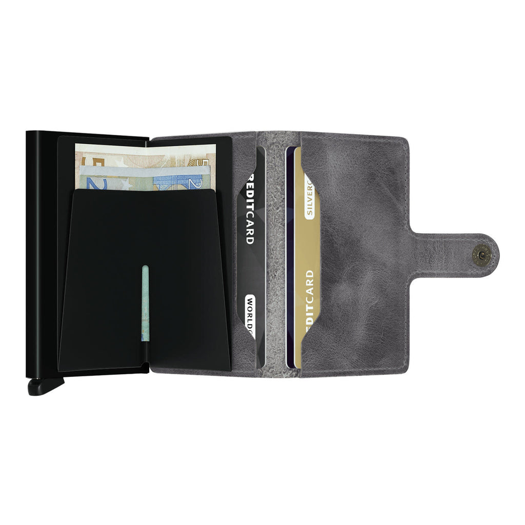 Secrid Miniwallet - Vintage Grey/Black