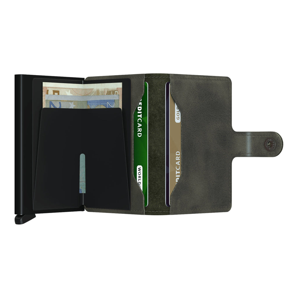 Secrid Miniwallet - Vintage Olive/Black