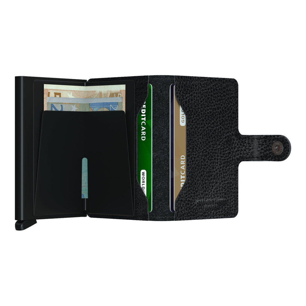 Secrid Miniwallet - Veg Black/Black