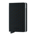 'Secrid Slimwallet - Optical' in 'Black-Titanium' colour
