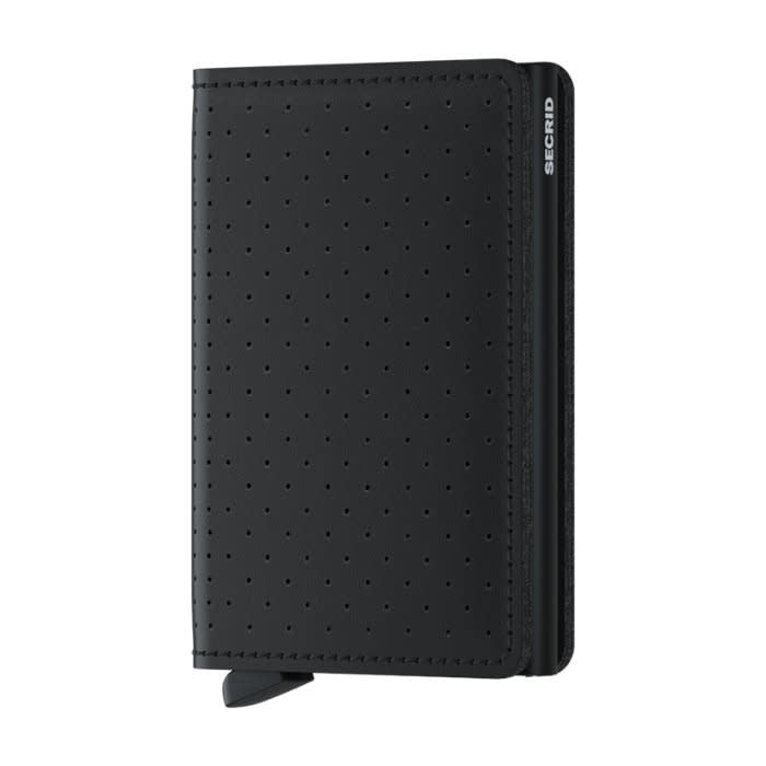 Secrid Slimwallet - Perforated Black