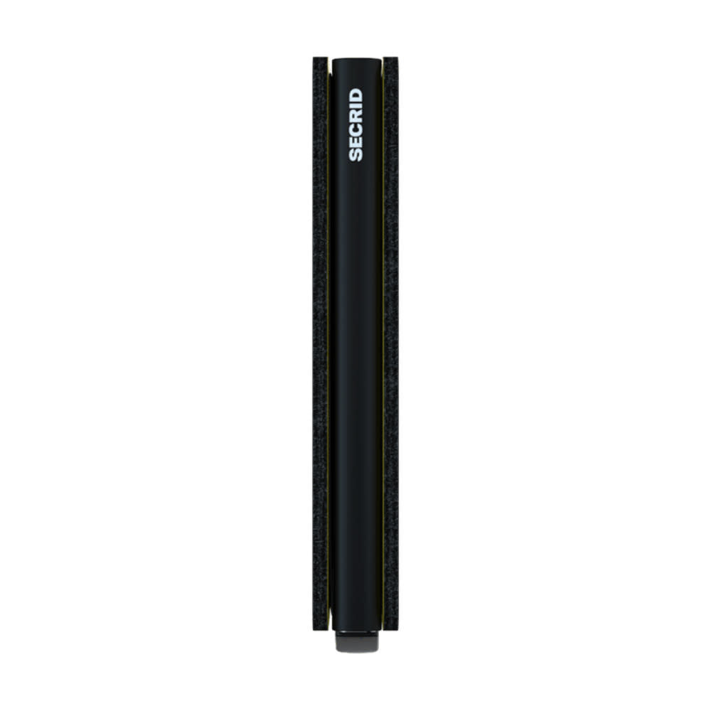 Secrid Slimwallet - Matte Black/Yellow