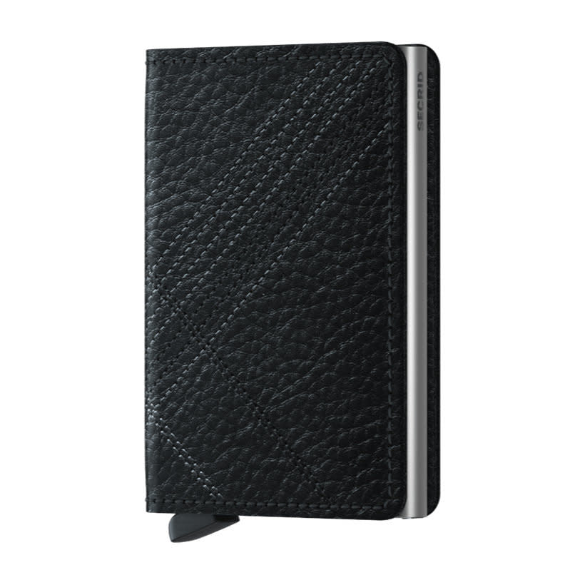 Secrid Slimwallet - Stitch Linea Black
