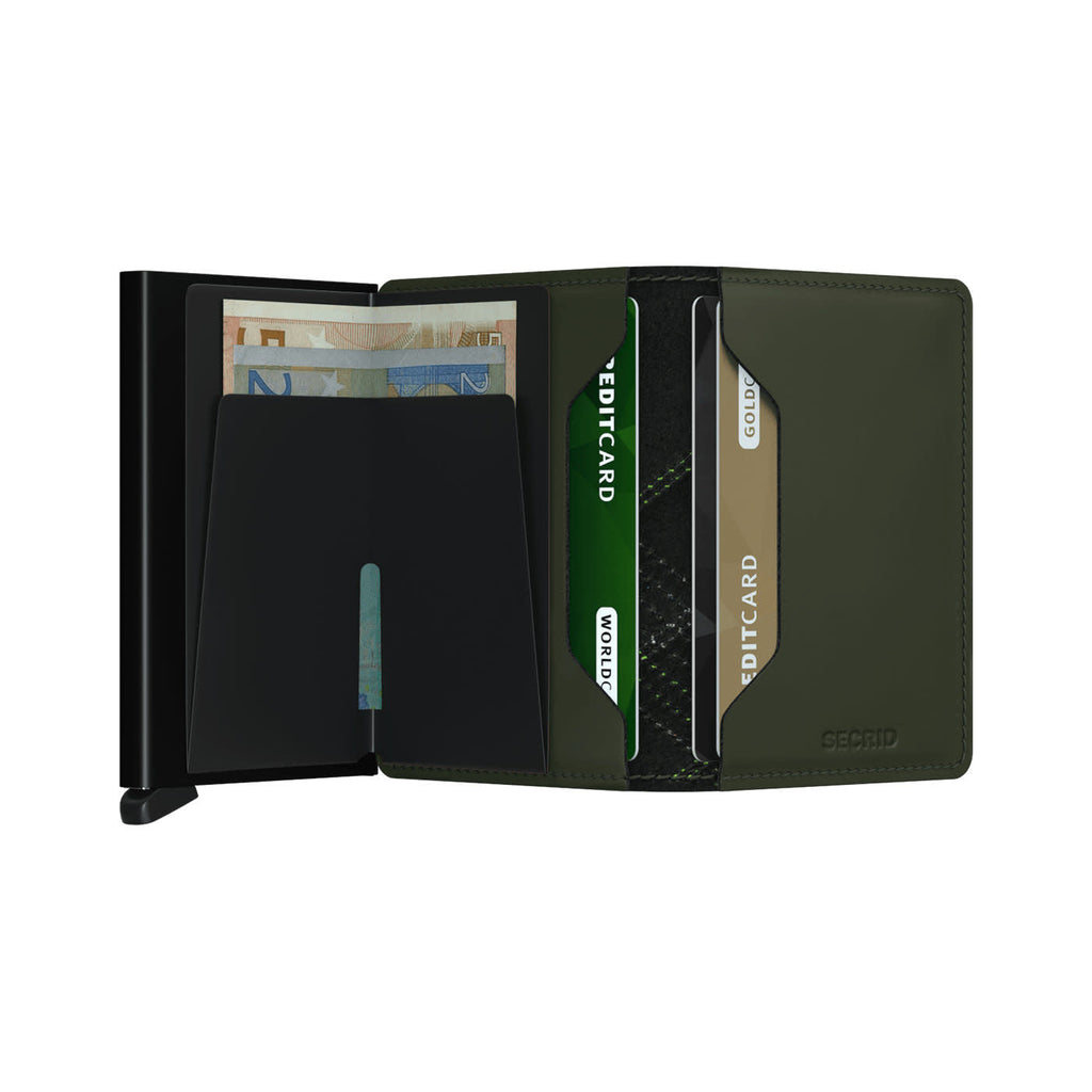 Secrid Slimwallet - Stitch Linea Lime