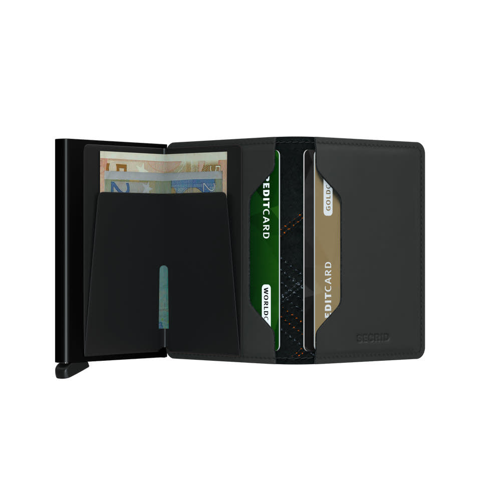 Secrid Slimwallet - Stitch Linea Orange