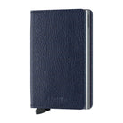 'Secrid Slimwallet - Veg' in 'Navy-Silver' colour