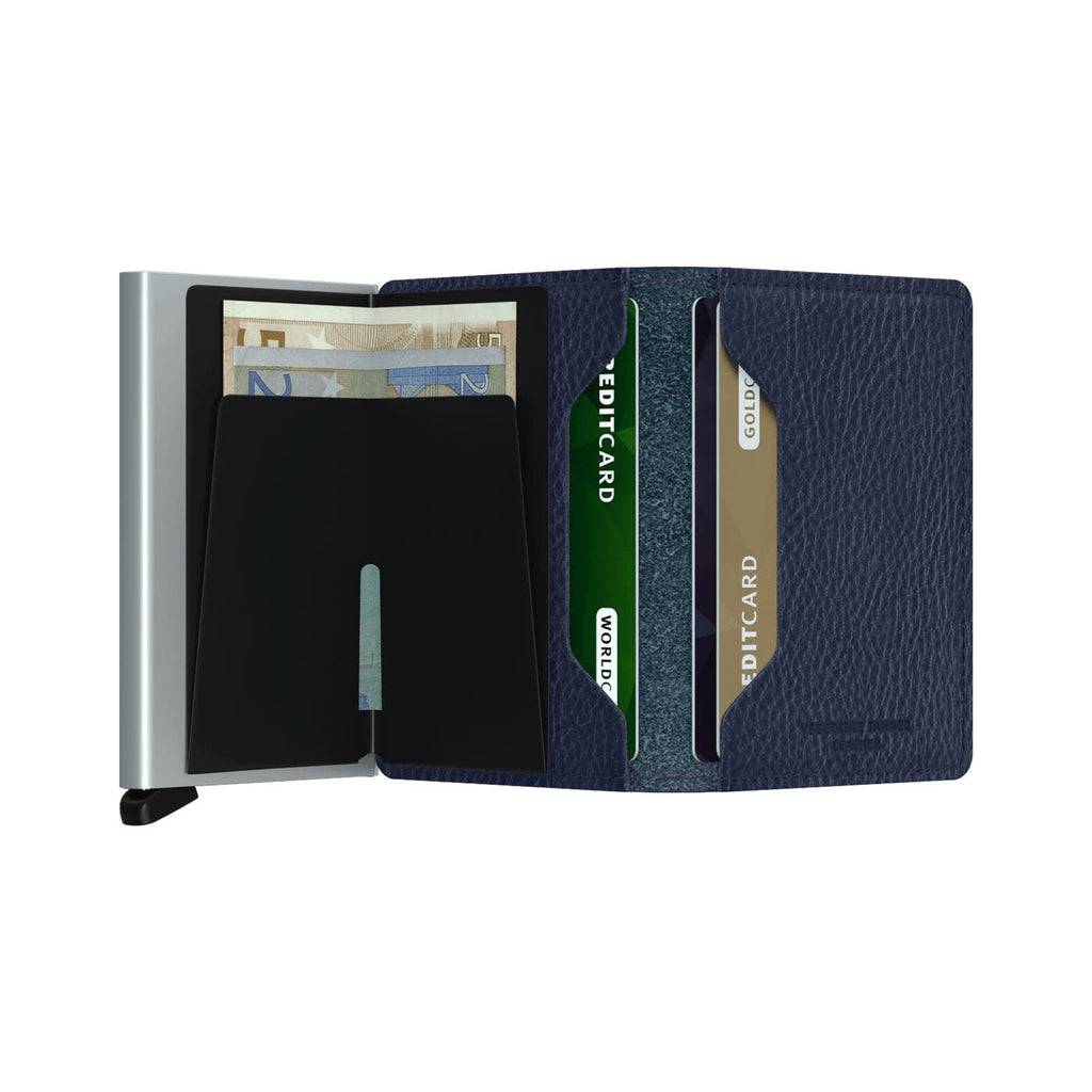 Secrid Slimwallet - Veg Navy/Silver