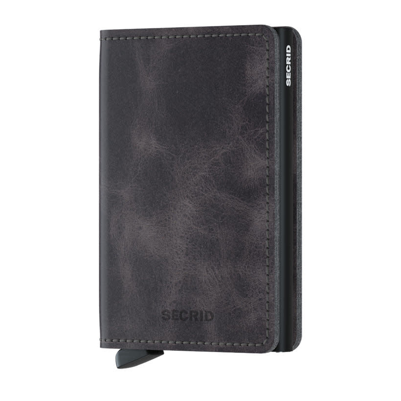 Secrid Slimwallet - Vintage Grey/Black