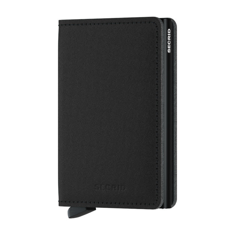 Secrid Slimwallet - Yard (Non-Leather) Black (Non-Leather)