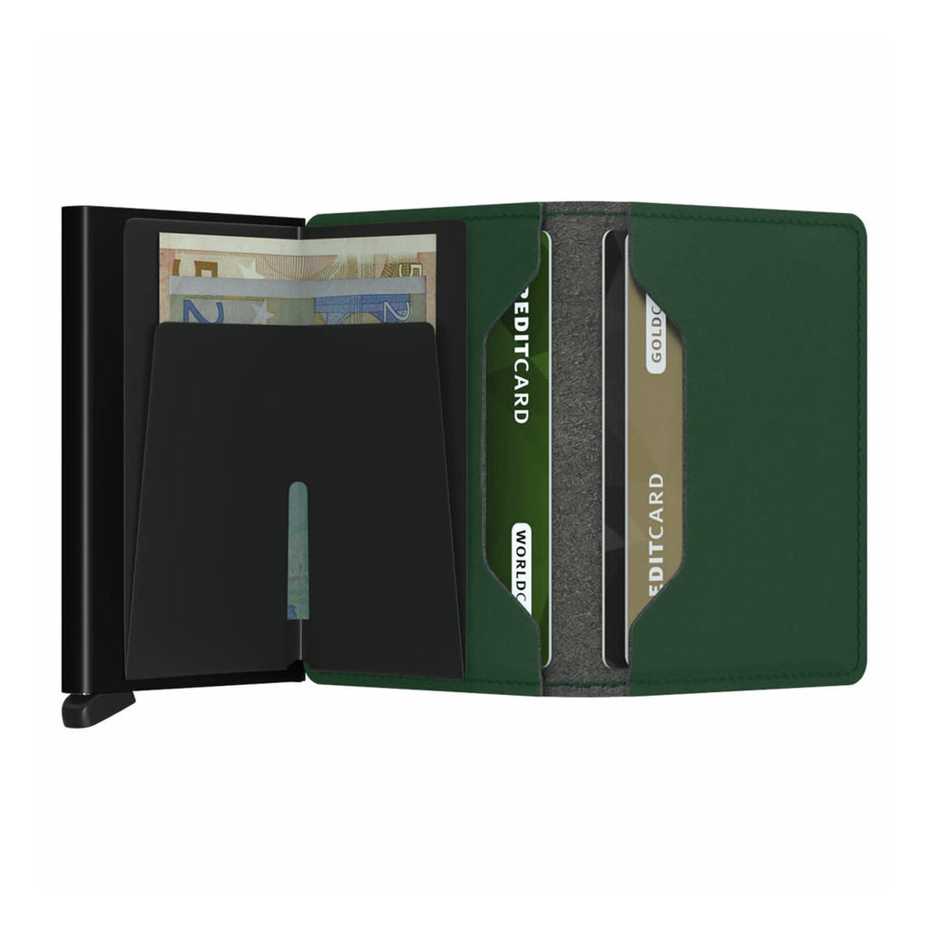Secrid Slimwallet - Yard (Non-Leather) Green (Non-Leather)