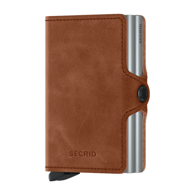 Secrid Twinwallet - Vintage Cognac/Silver