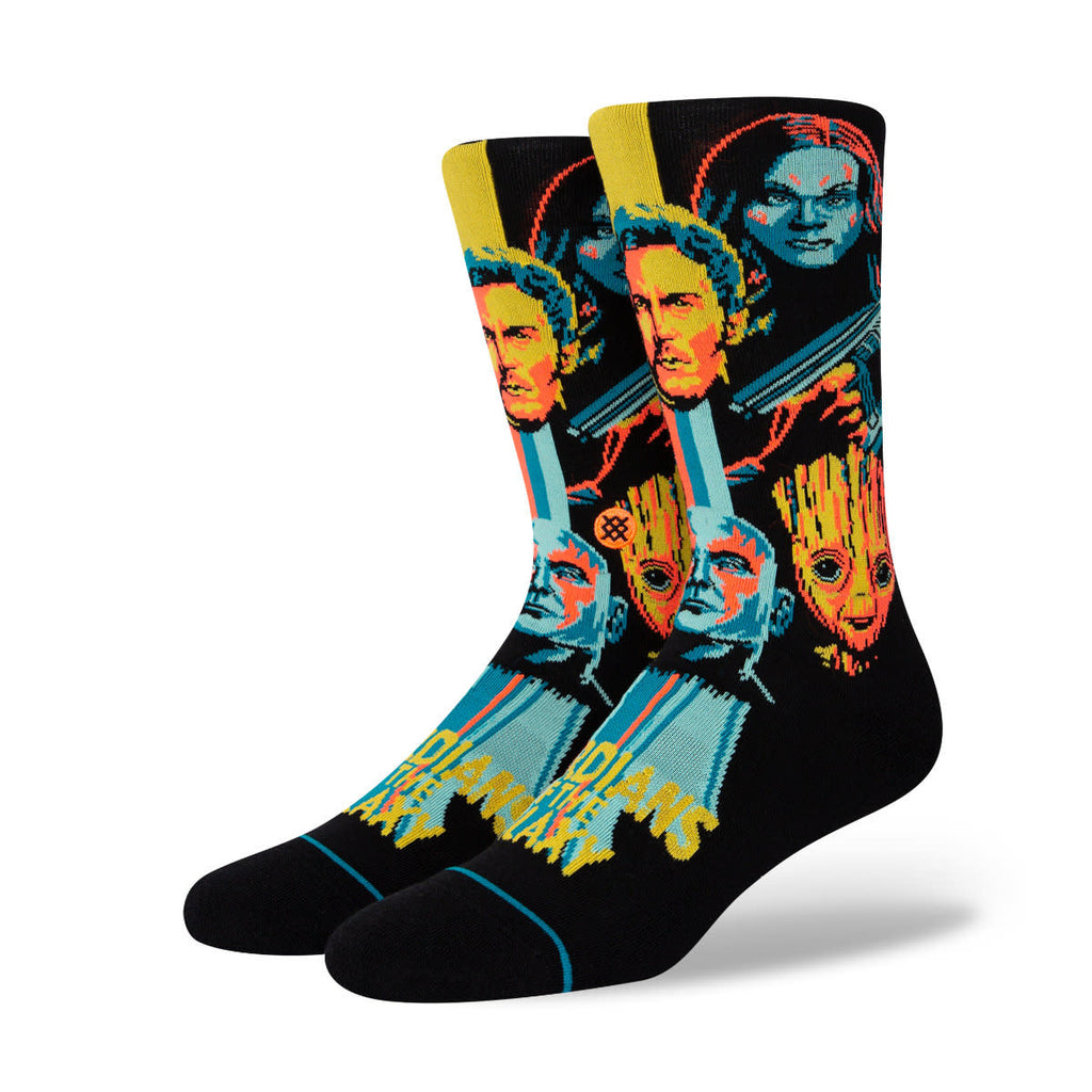 Stance Gotg Awesome Mix Crew Socks Black