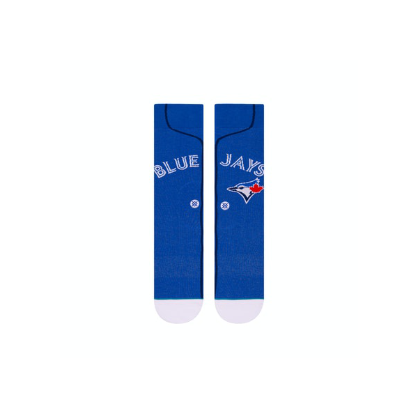 Stance Blue Jays Alt Jersey Mlb Socks - Blue - 4 - Socks - Crew Socks