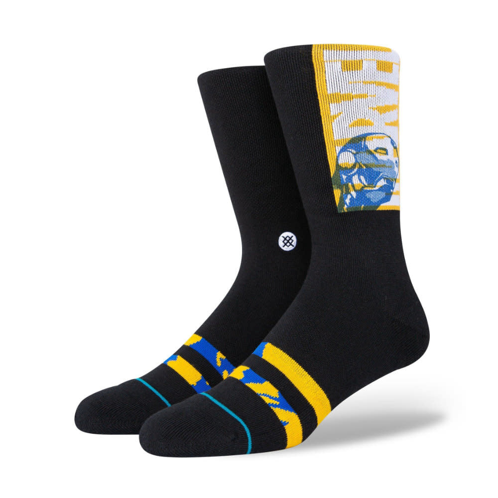 Stance Marvel Mark 3 Casual Socks Black