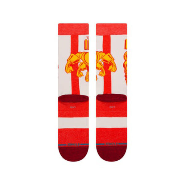 Stance Iron Man Marquee Crew Socks Red