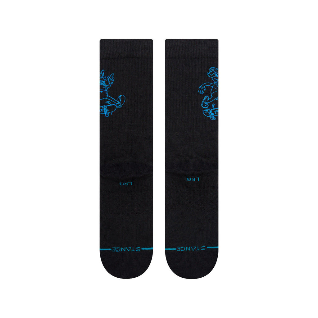 Stance Wolfman Crew Socks Black