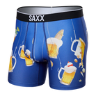 SAXX Volt Breathable Mesh Boxer Brief - Fresh Catch - Navy - 1 - Underwear - Boxer Briefs