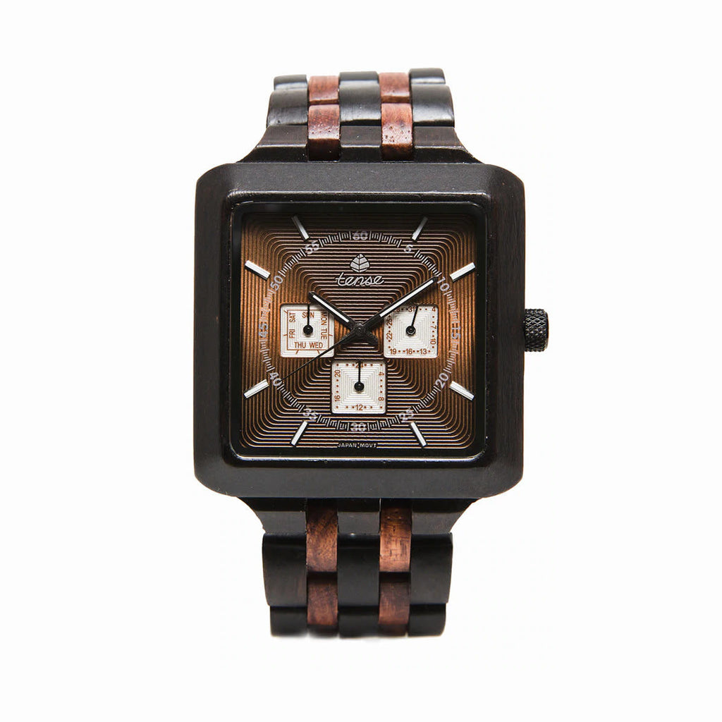 Tense Chinook Wooden Watch Leadwood / Katalox
