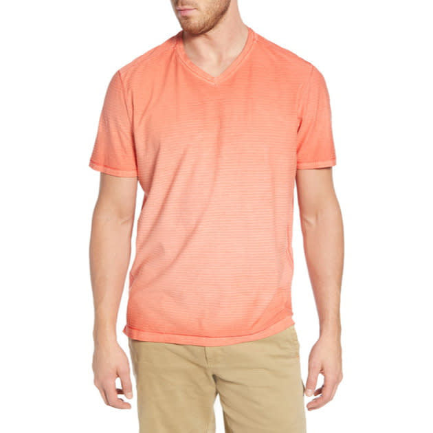 Tommy Bahama Cirrus Coast V Neck Mango Tango