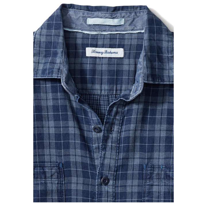 Tommy bahama store blue shirt
