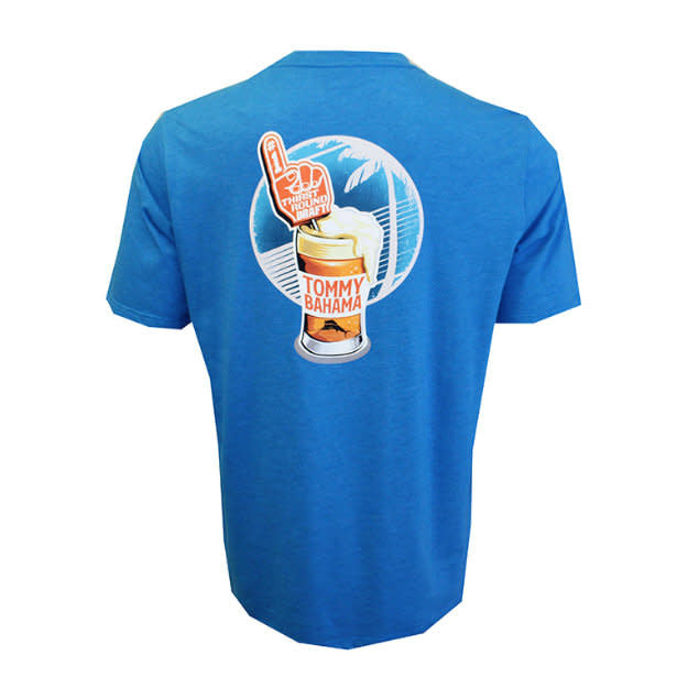 Tommy Bahama Thirst Round Tee Picasso Blue Heather